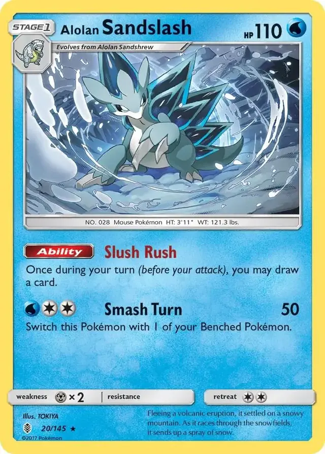 Alolan Sandslash - Pokemon Guardians Rising #20