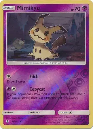 Mimikyu [Reverse Holo] - Pokemon Guardians Rising #58