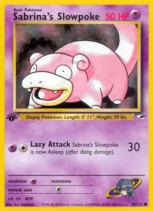Sabrina's Slowpoke [1st Edition]