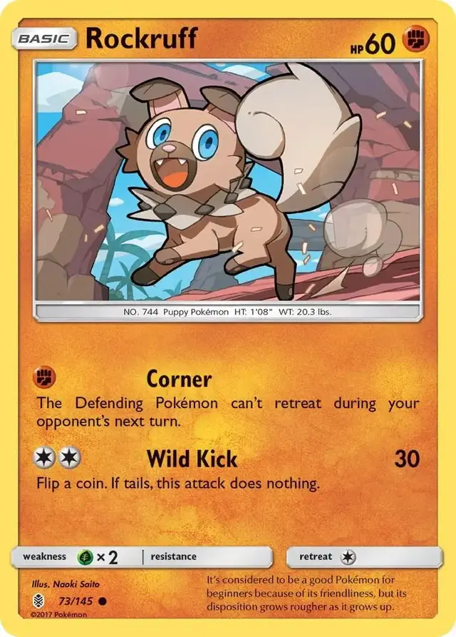 Rockruff - Pokemon Guardians Rising #73