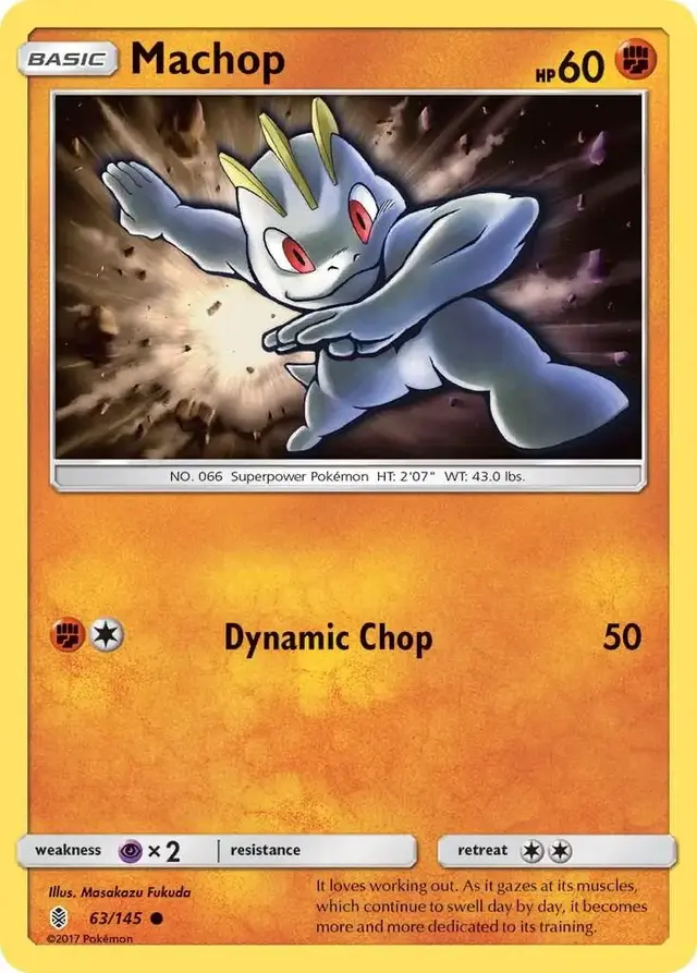 Machop - Pokemon Guardians Rising #63
