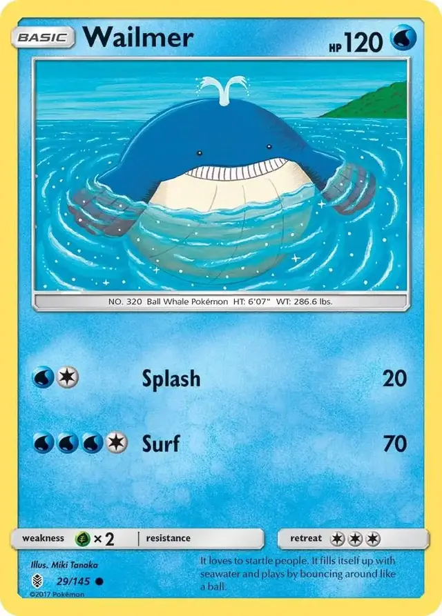 Wailmer - Pokemon Guardians Rising #29