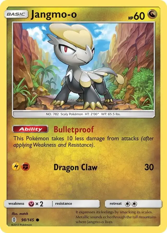 Jangmo-o - Pokemon Guardians Rising #98