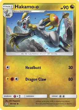 Hakamo-o - Pokemon Guardians Rising