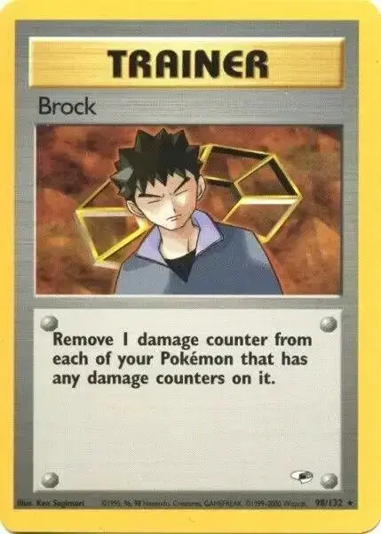 Brock - Pokemon Gym Heroes #98
