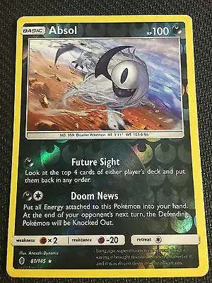 Absol [Reverse Holo] - Pokemon Guardians Rising #81