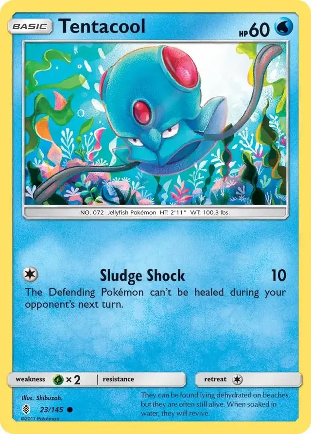 Tentacool - Pokemon Guardians Rising #23