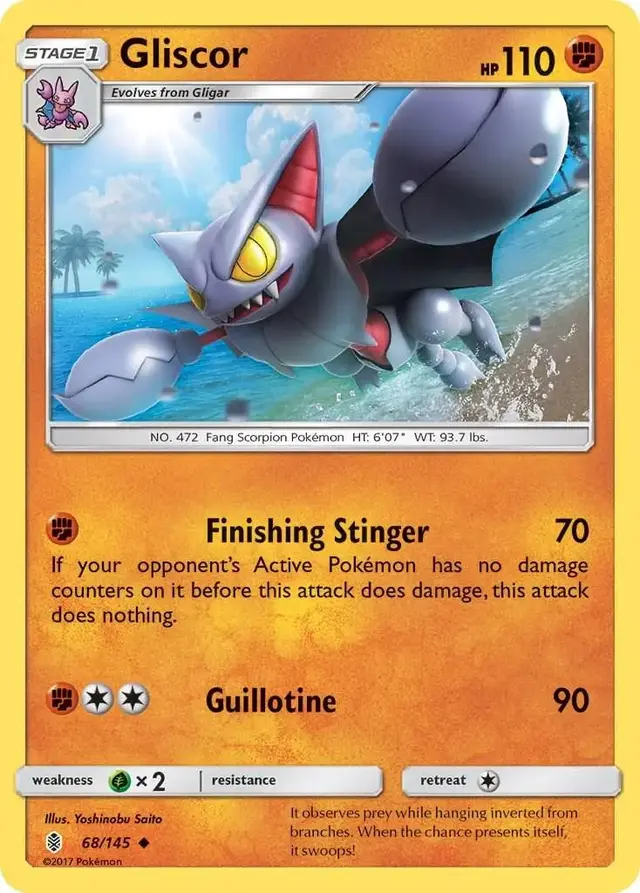 Gliscor - Pokemon Guardians Rising #68