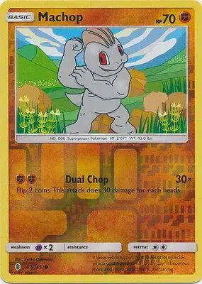 Machop [Reverse Holo] - Pokemon Guardians Rising #62