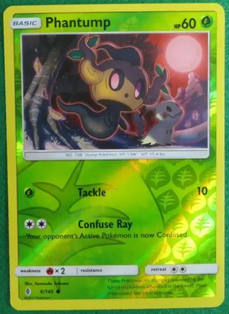 Phantump [Reverse Holo] - Pokemon Guardians Rising #6