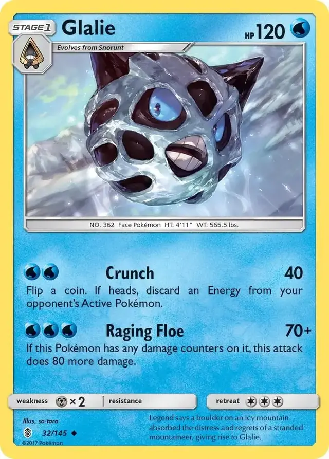 Glalie - Pokemon Guardians Rising #32