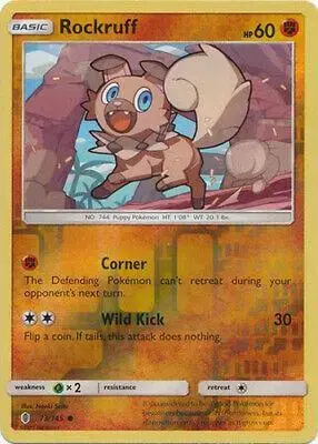 Rockruff [Reverse Holo] - Pokemon Guardians Rising #73