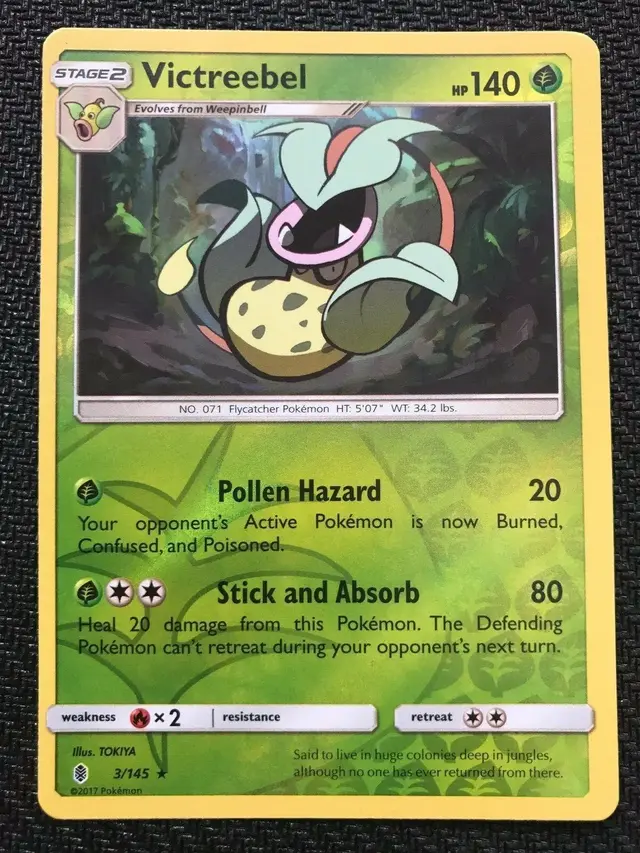 Victreebel [Reverse Holo] - Pokemon Guardians Rising #3