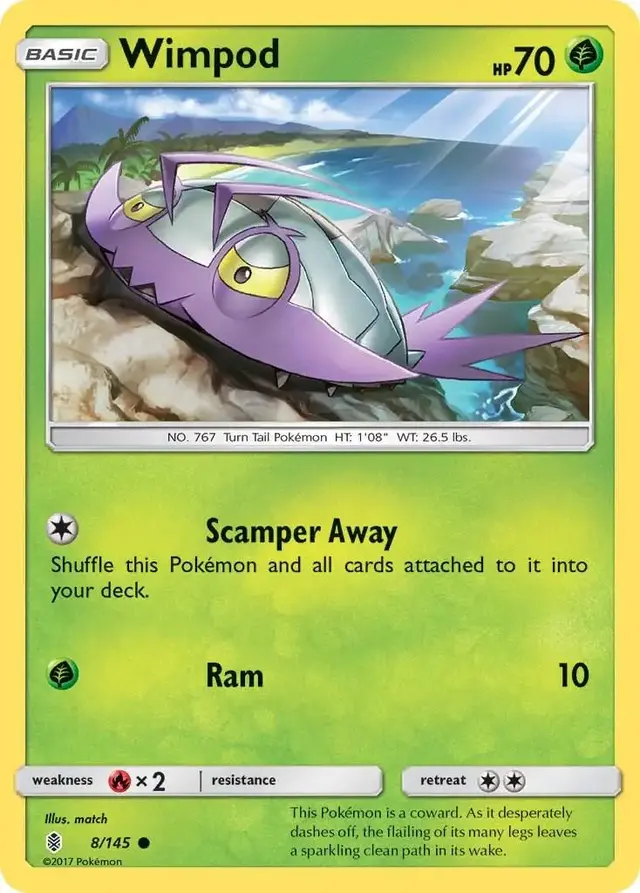 Wimpod - Pokemon Guardians Rising #8