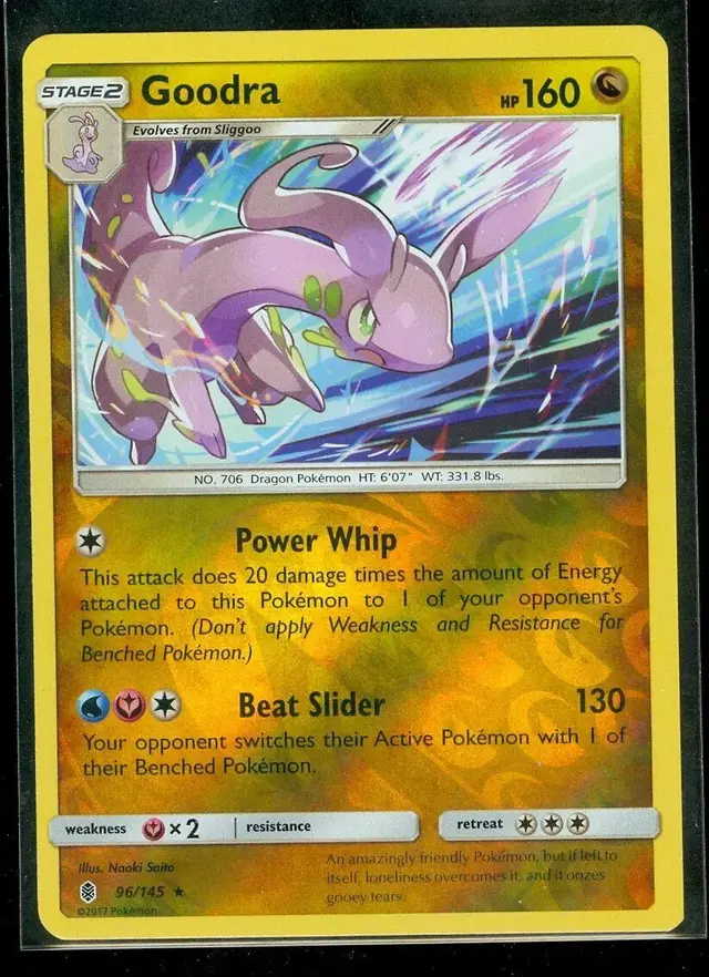 Goodra [Reverse Holo] - Pokemon Guardians Rising #96
