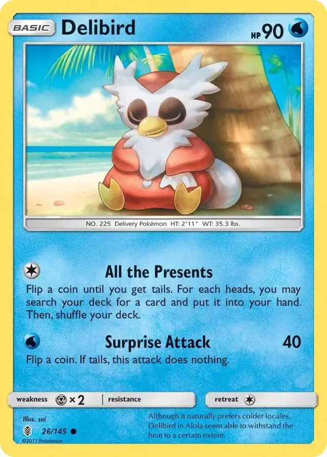 Delibird - Pokemon Guardians Rising #26