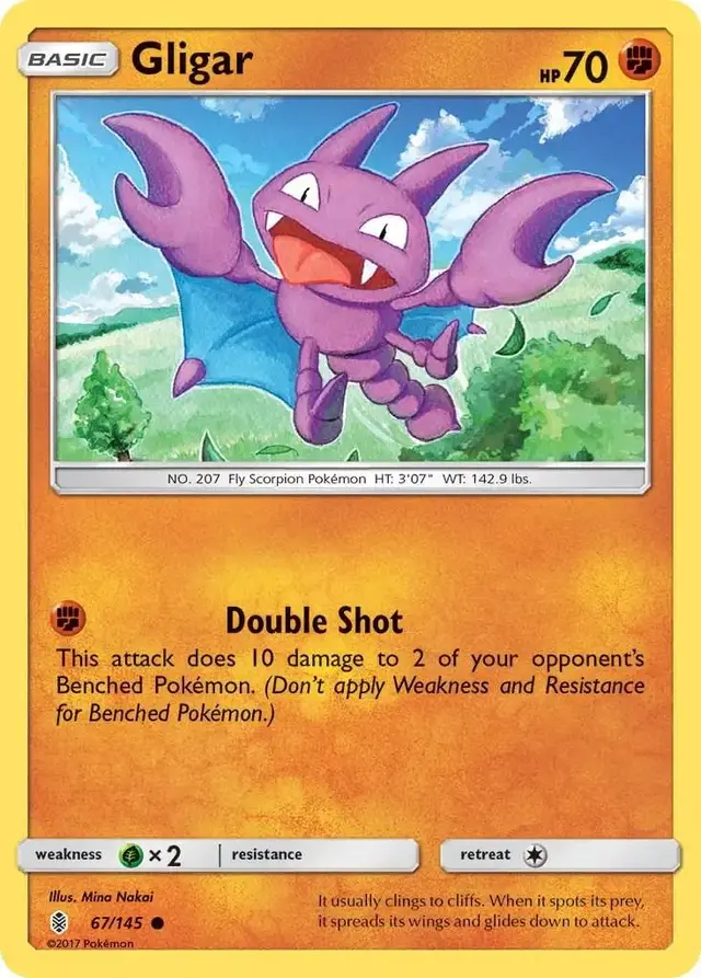 Gligar - Pokemon Guardians Rising #67