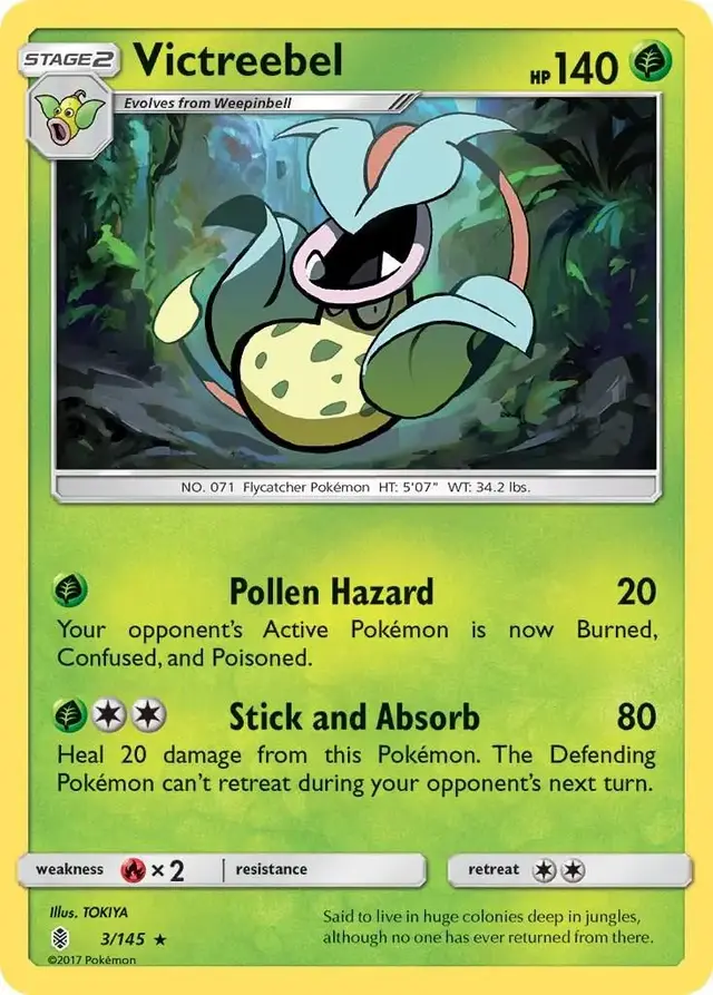 Victreebel - Pokemon Guardians Rising #3