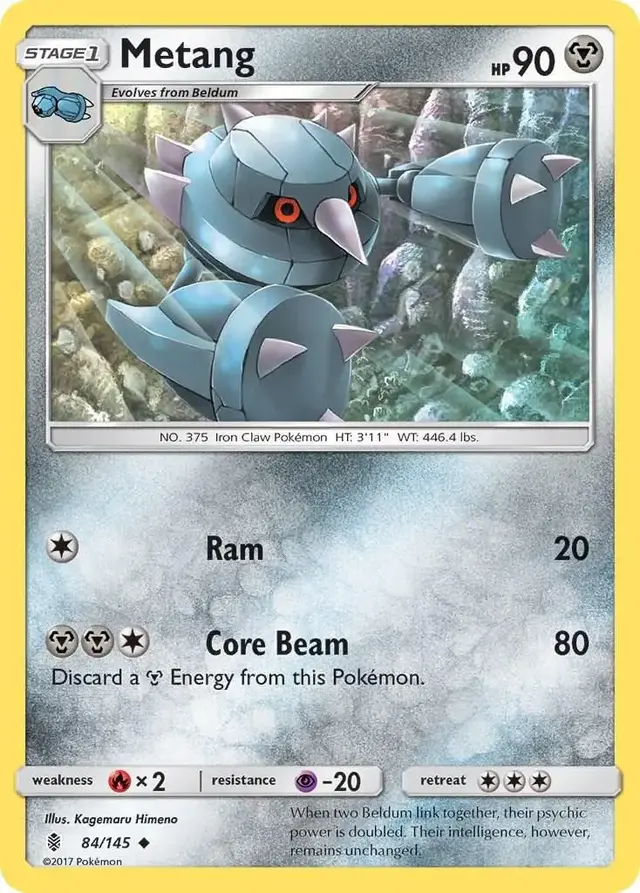 Metang - Pokemon Guardians Rising #84