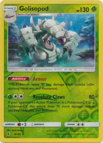 Golisopod [Reverse Holo] - Pokemon Guardians Rising #9
