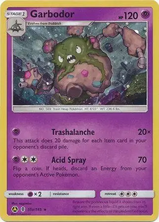 Garbodor - Pokemon Guardians Rising #51a