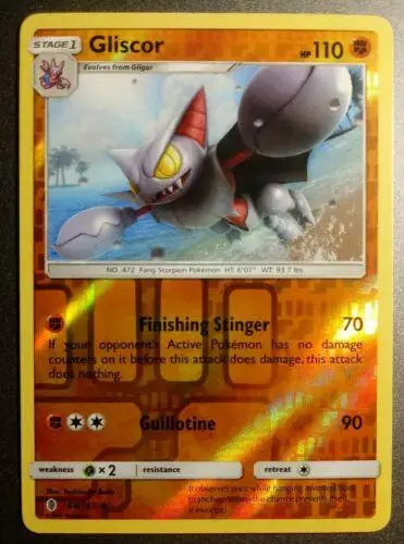 Gliscor [Reverse Holo] - Pokemon Guardians Rising #68