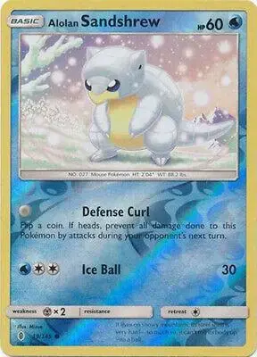 Alolan Sandshrew [Reverse Holo] - Pokemon Guardians Rising #19