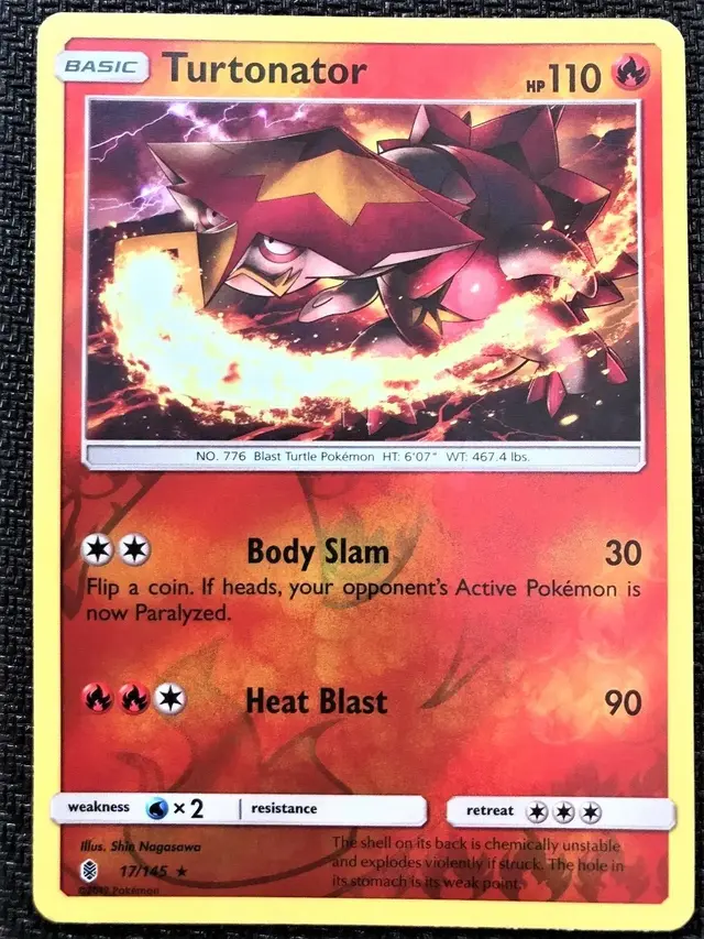 Turtonator [Reverse Holo] - Pokemon Guardians Rising #17