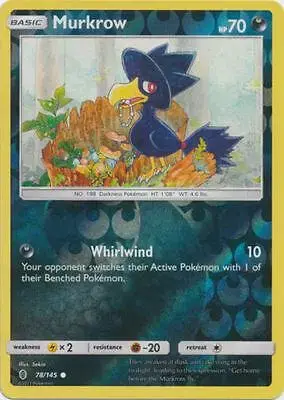 Murkrow [Reverse Holo] - Pokemon Guardians Rising #78
