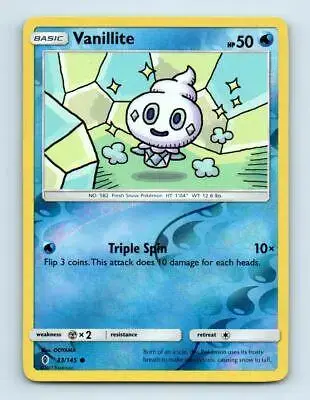 Vanillite [Reverse Holo] - Pokemon Guardians Rising #33