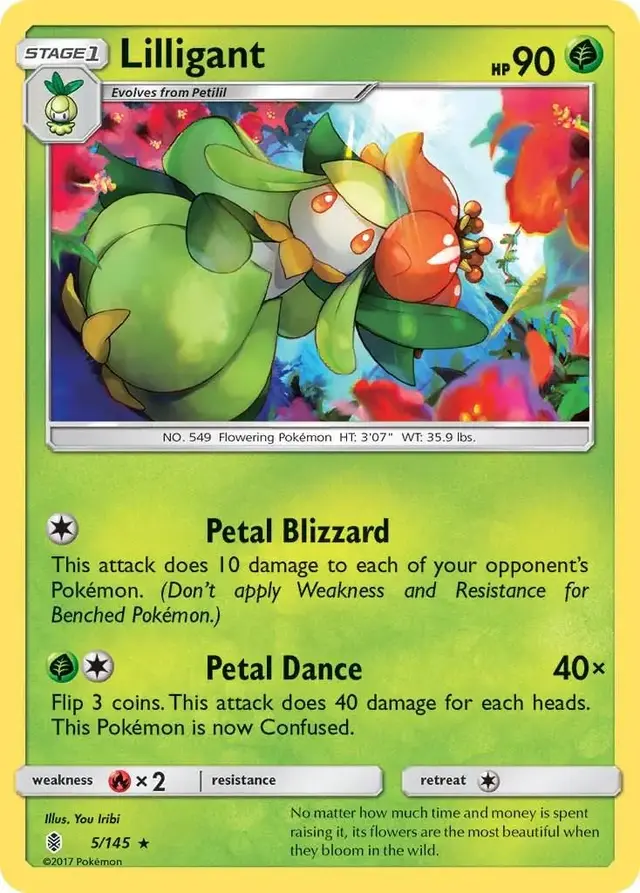Lilligant - Pokemon Guardians Rising #5
