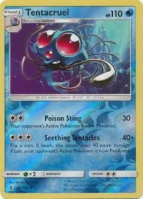 Tentacruel [Reverse Holo] - Pokemon Guardians Rising #24