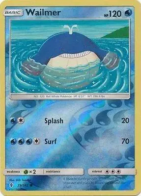 Wailmer [Reverse Holo] - Pokemon Guardians Rising #29