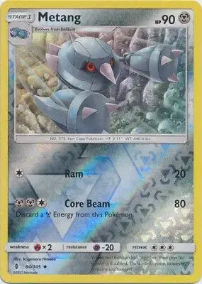 Metang [Reverse Holo] - Pokemon Guardians Rising #84
