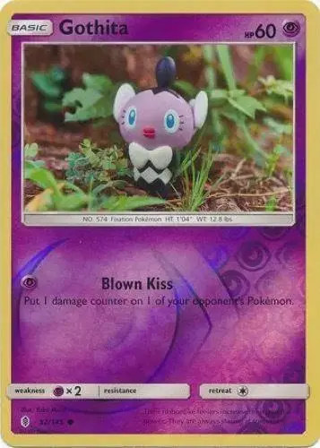Gothita [Reverse Holo] - Pokemon Guardians Rising #52