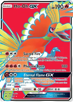 Ho-Oh GX 131 - Pokemon Burning Shadows