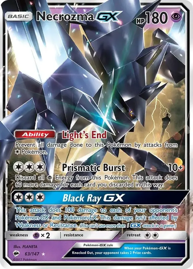 Necrozma GX - Pokemon Burning Shadows #63