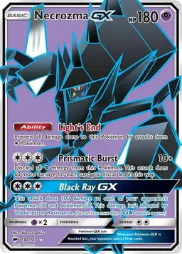 Necrozma GX 134 - Pokemon Burning Shadows