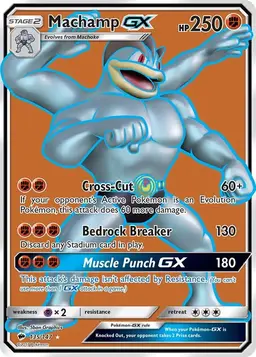 Machamp GX 135 - Pokemon Burning Shadows