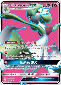 Gardevoir GX 140 - Pokemon Burning Shadows
