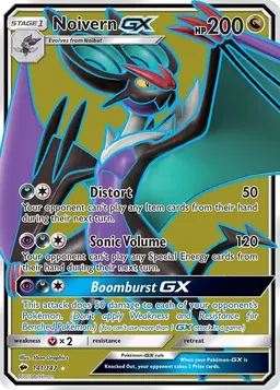 Noivern GX 141 - Pokemon Burning Shadows