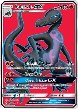 Salazzle GX 132 - Pokemon Burning Shadows
