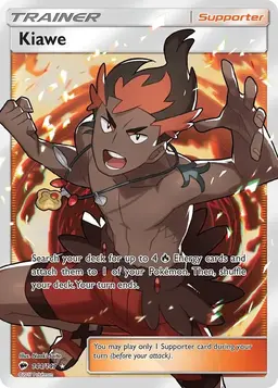 Kiawe 144 - Pokemon Burning Shadows