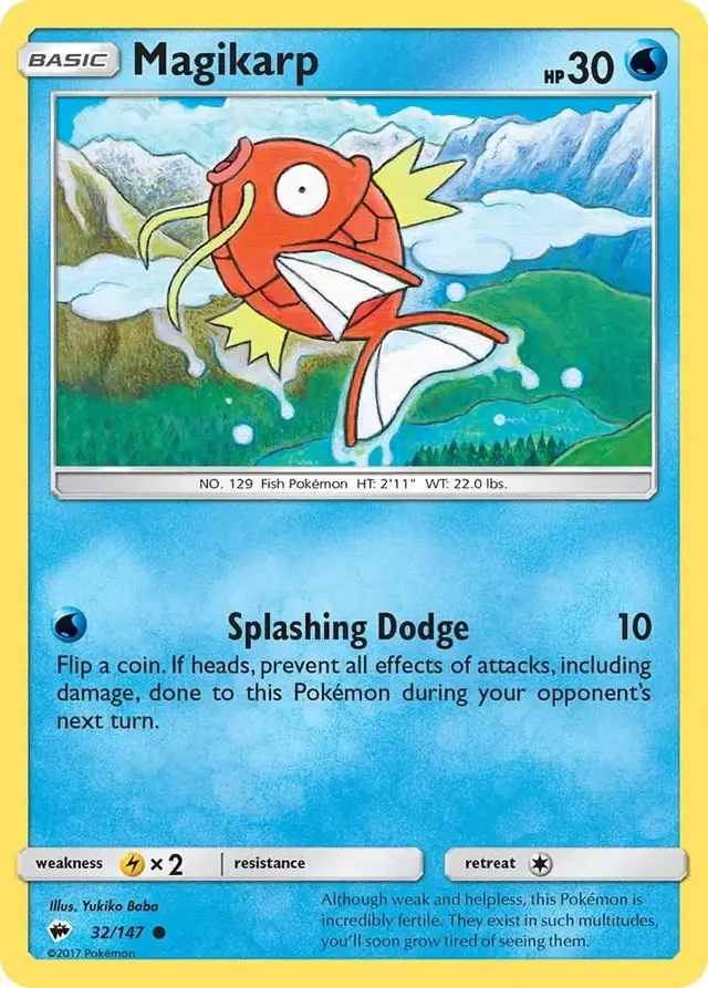 Magikarp - Pokemon Burning Shadows #32