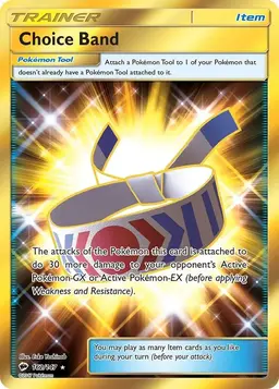 Choice Band 162 - Pokemon Burning Shadows