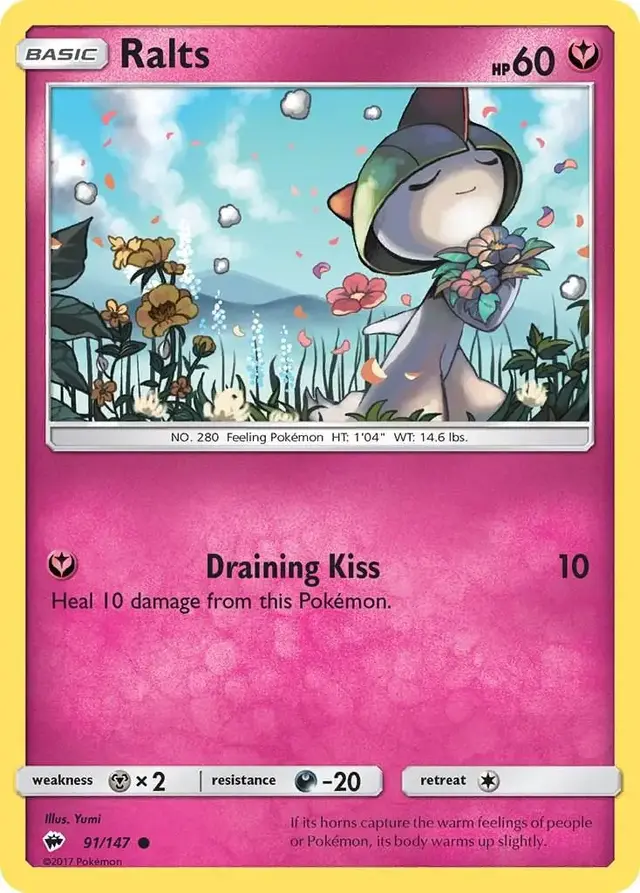 Ralts - Pokemon Burning Shadows #91