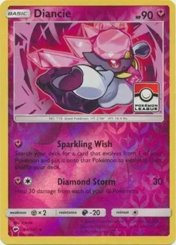 Diancie [League] - Pokemon Burning Shadows #94