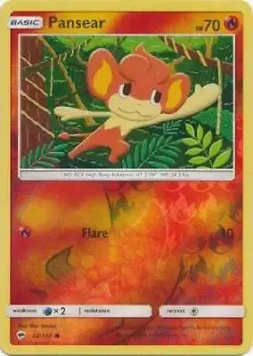 Pansear [Reverse Holo] - Pokemon Burning Shadows #22