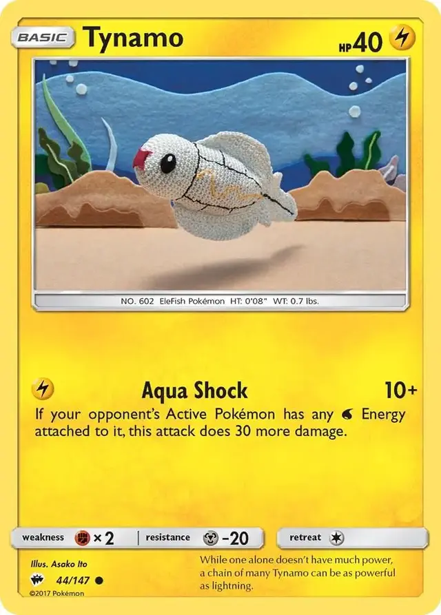 Tynamo - Pokemon Burning Shadows #44