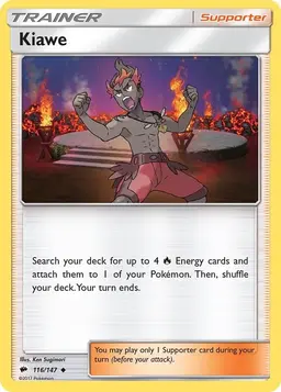 Kiawe - Pokemon Burning Shadows